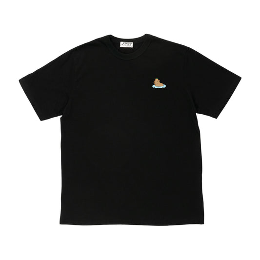 CAPYBARA TEE (Black) - YIKEY CLOTHING CO.