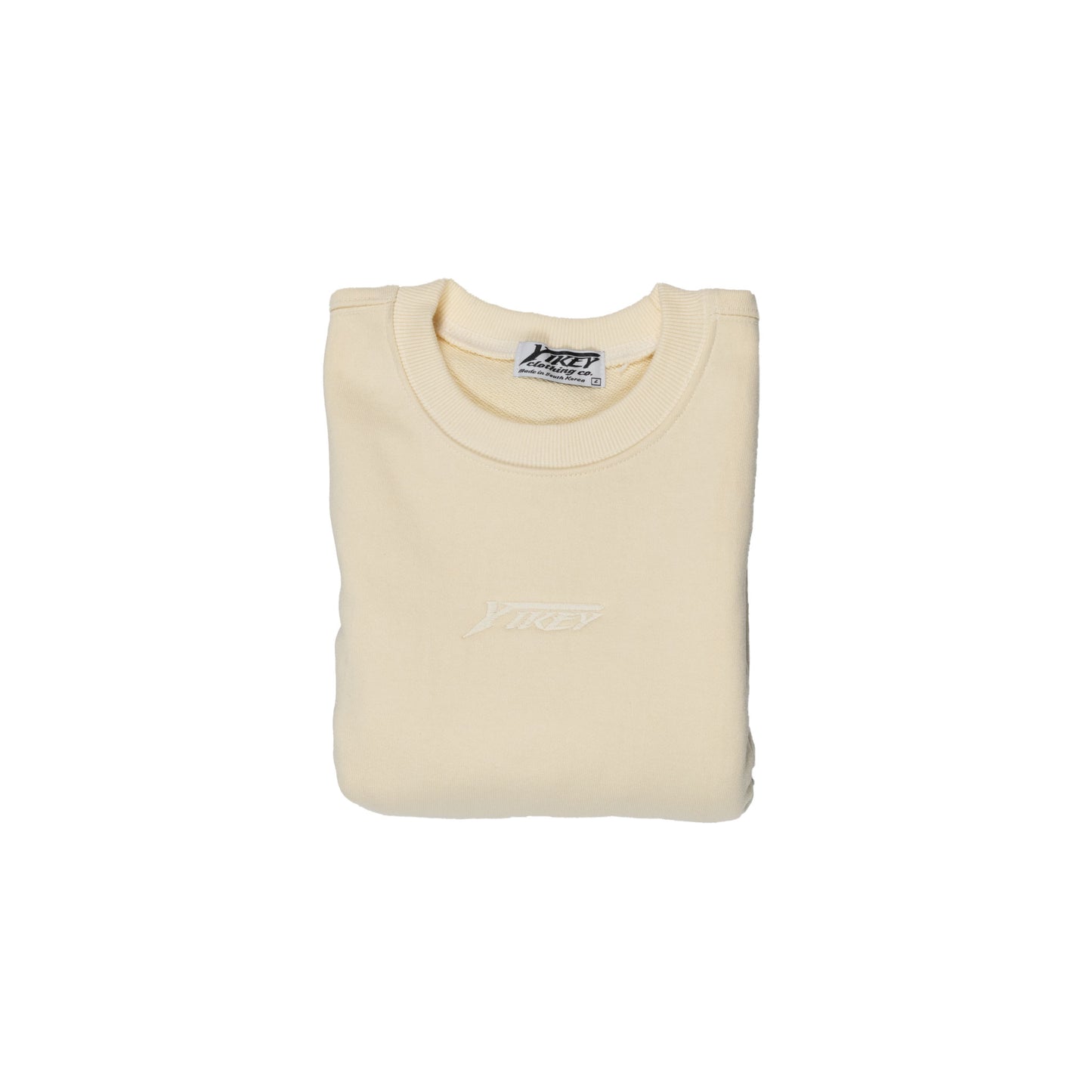 YIKEY SWEATSHIRT (Ivory) - YIKEY CLOTHING CO.