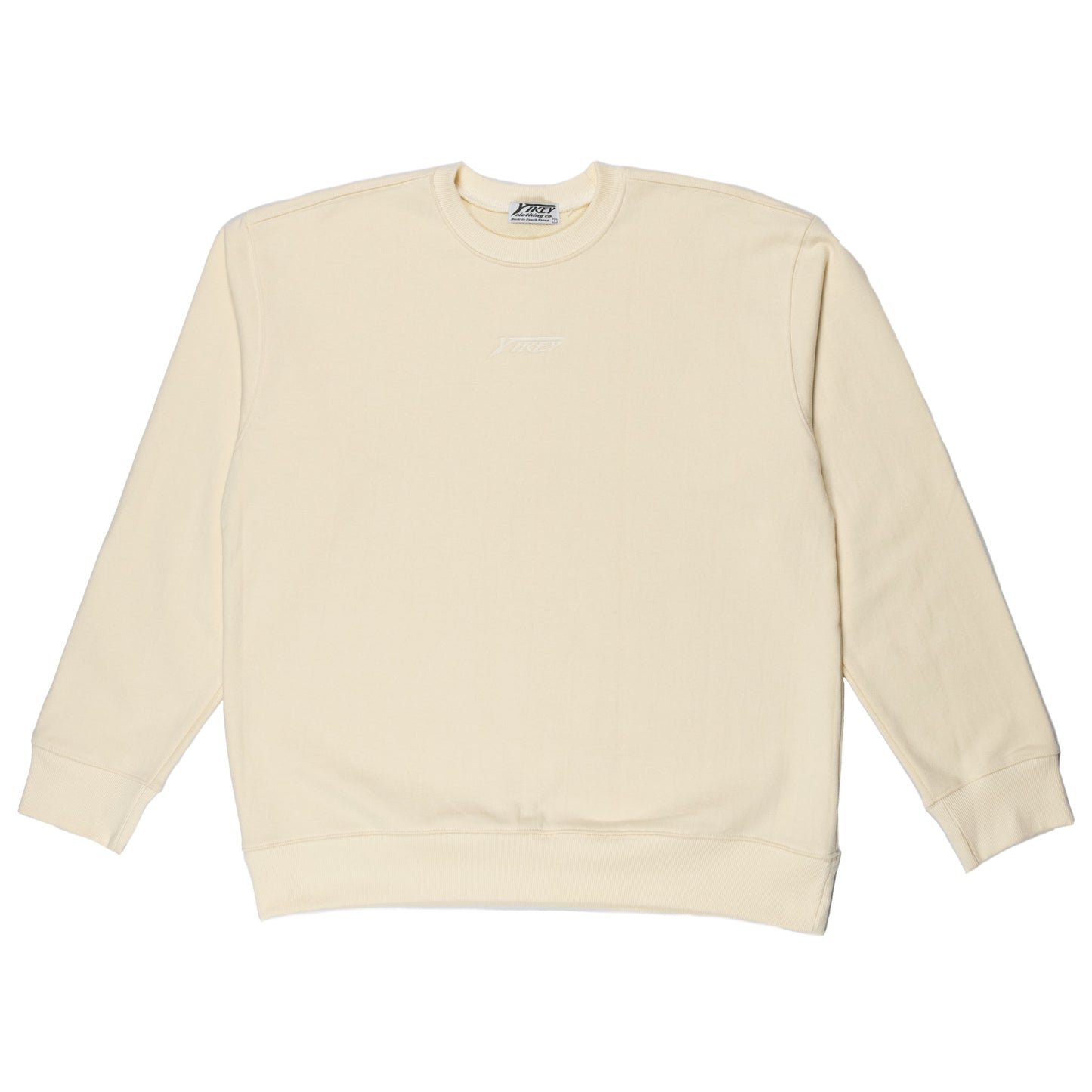 YIKEY SWEATSHIRT (Ivory) - YIKEY CLOTHING CO.