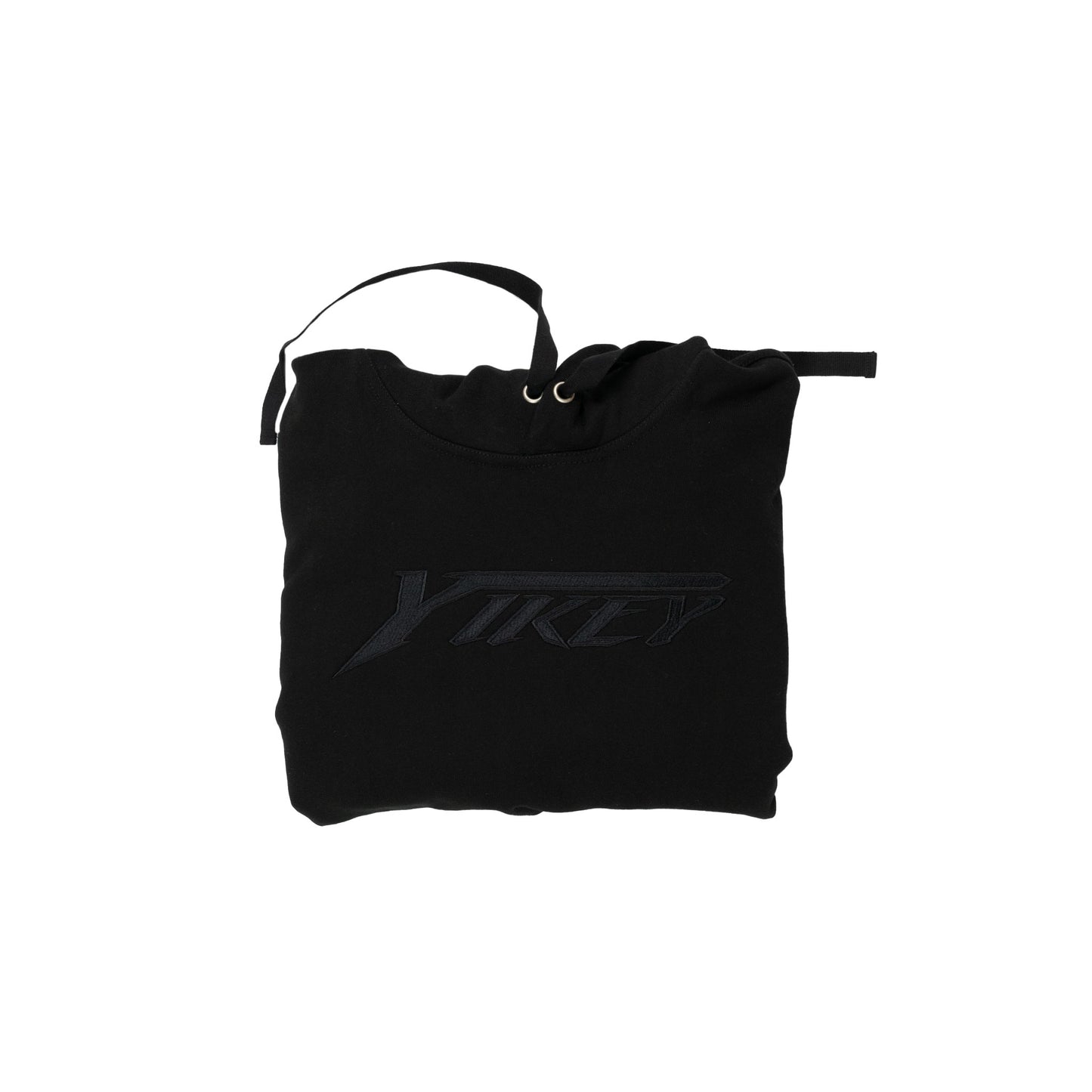 BIG YIKEY HOODIE (Black) - YIKEY CLOTHING CO.
