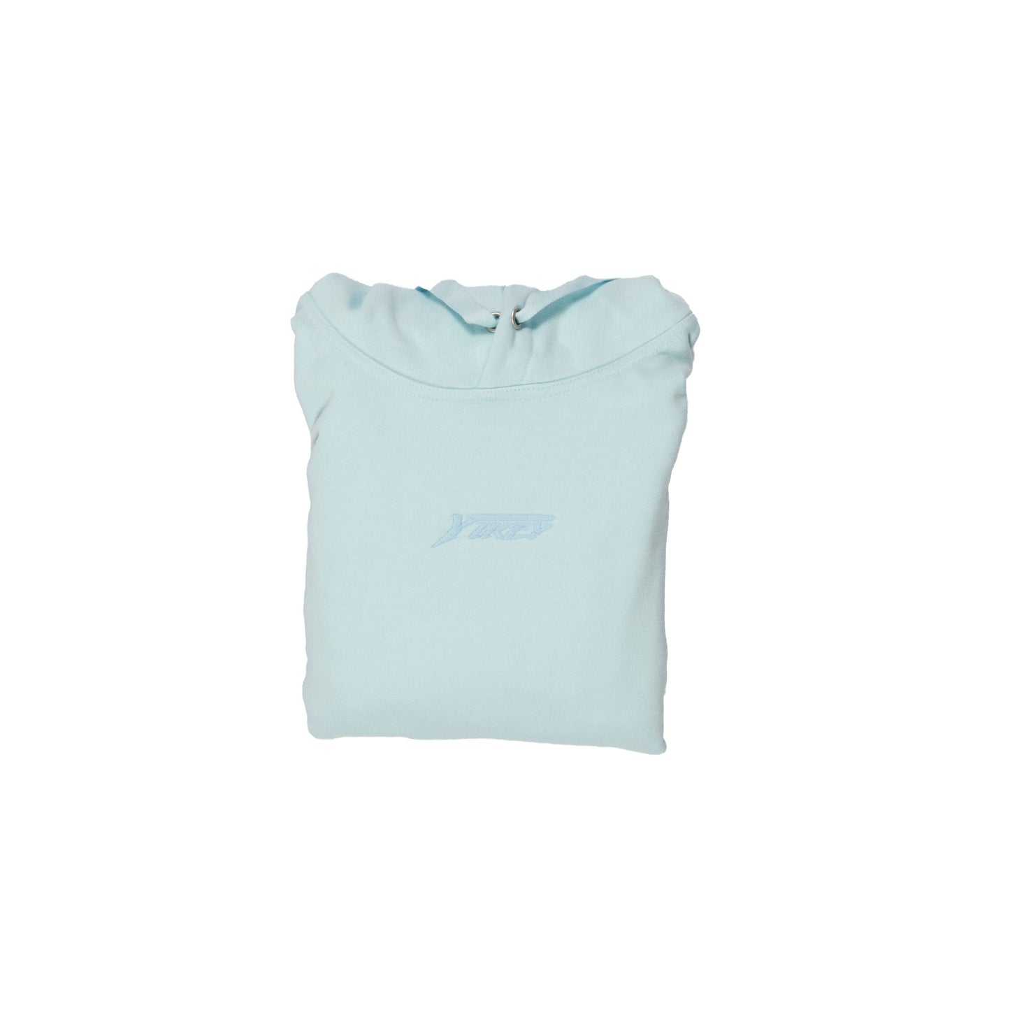 SMALL YIKEY HOODIE (Light Blue) - YIKEY CLOTHING CO.