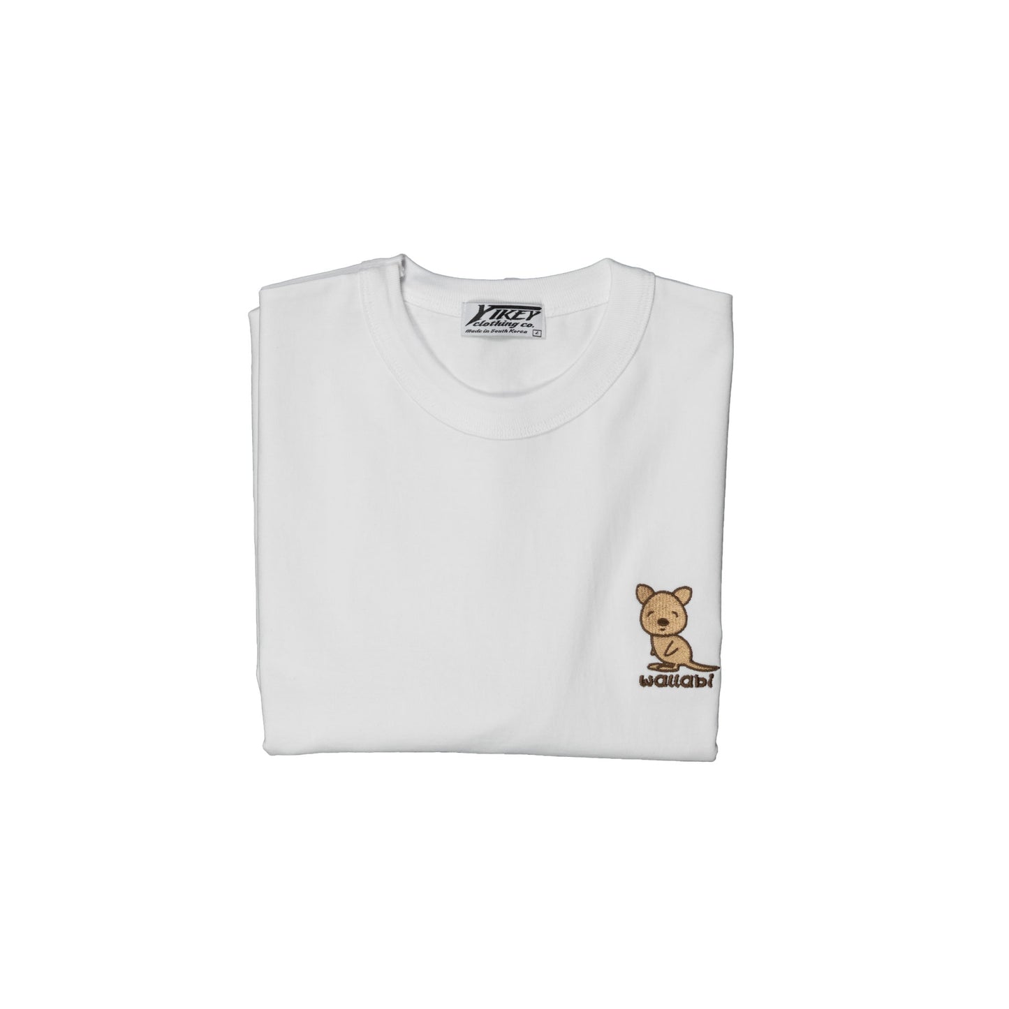 WALLABI TEE (White) - YIKEY CLOTHING CO.