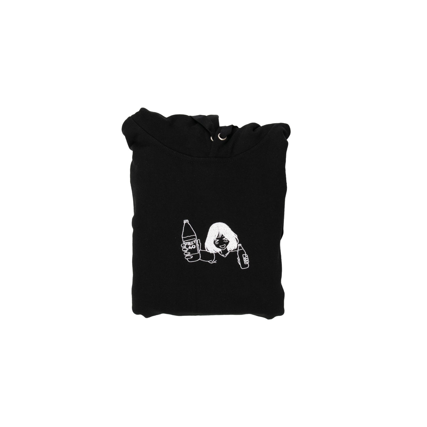 YIKEY 40 HANDS HOODIE (Black) - YIKEY CLOTHING CO.