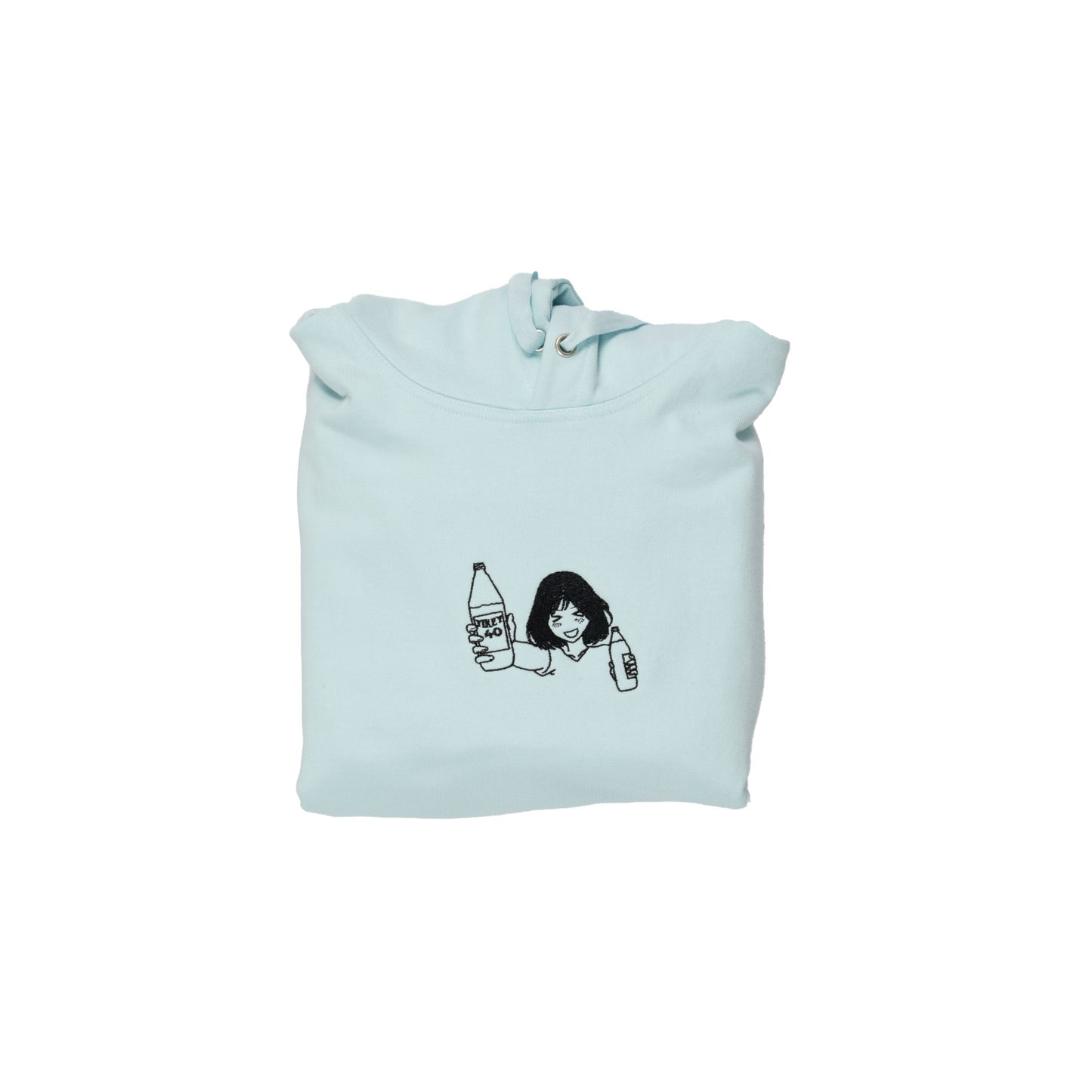 YIKEY 40 HANDS HOODIE (Blue) - YIKEY CLOTHING CO.