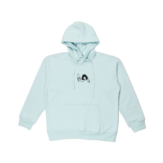 YIKEY 40 HANDS HOODIE (Blue) - YIKEY CLOTHING CO.