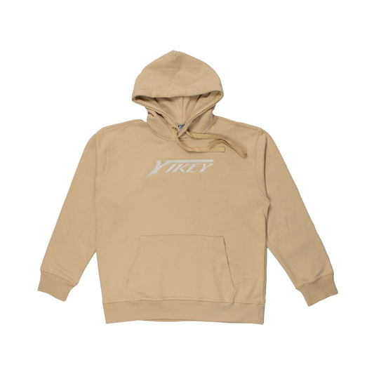 BIG YIKEY HOODIE (Beige) - YIKEY CLOTHING CO.