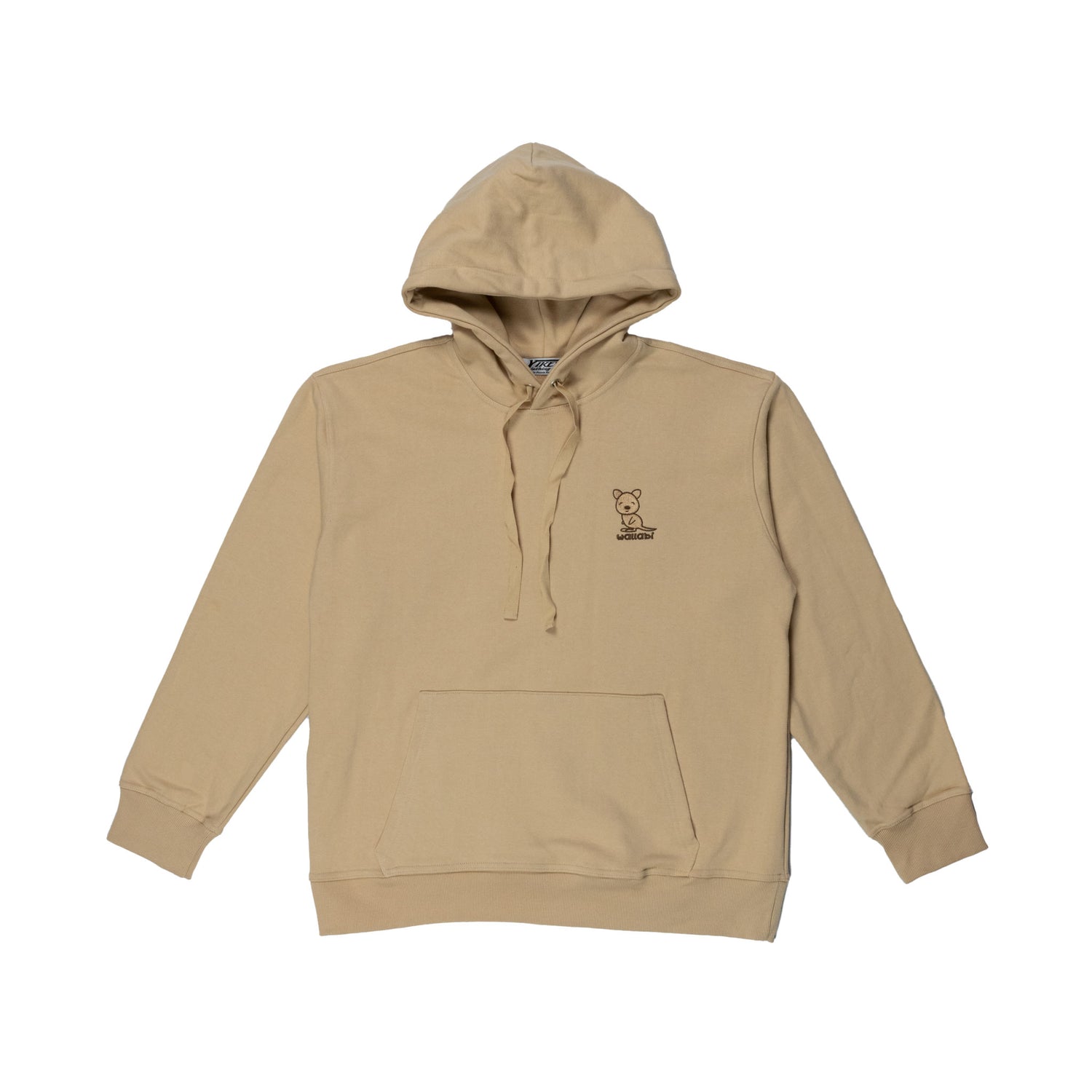 WALLABI HOODIE (Beige) - YIKEY CLOTHING CO.
