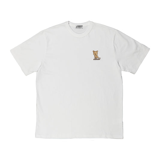WALLABI TEE (White) - YIKEY CLOTHING CO.